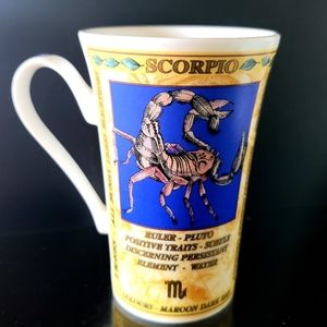 ROY KIRKHAM Fine Bone China Zodiac Collection SCORPIO Coffee Tea Mug